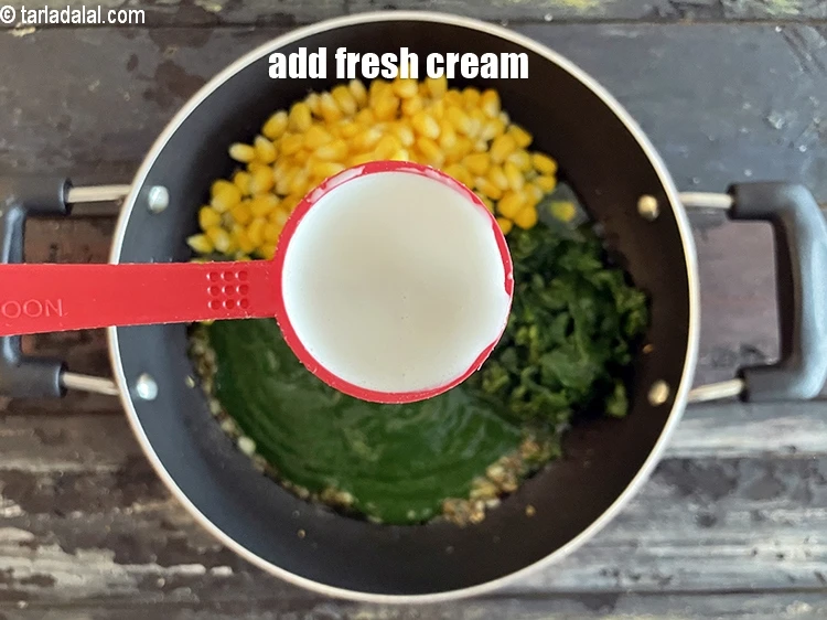 Step 31 – <html><head></head><body><p>Add&nbsp;2 tbsp&nbsp;<a href="glossary-fresh-cream-1877i">fresh cream</a>.</p></body></html>