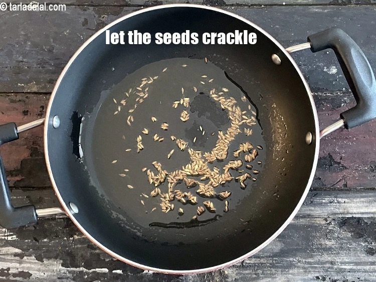 Step 21 – <p>Let the seeds crackle.</p>