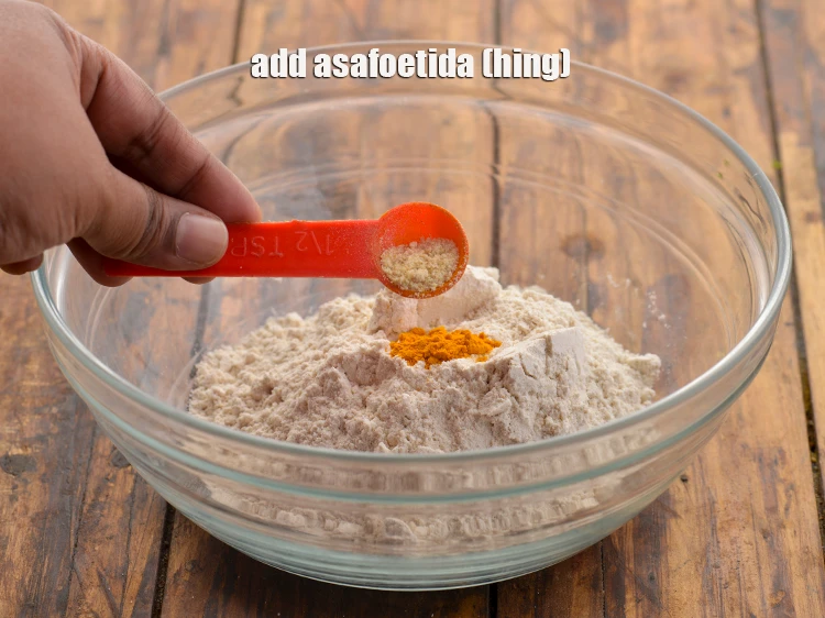 Step 4 – <p>For the <strong>masala puri</strong>, we will also add <span style="background-color:rgb(255,255,255);color:rgb(0,0,0);">1/4 tsp </span><a href="https://www.tarladalal.com/glossary-asafoetida-hing-113i"><u>asafoetida (hing)</u></a>. Additionally, …