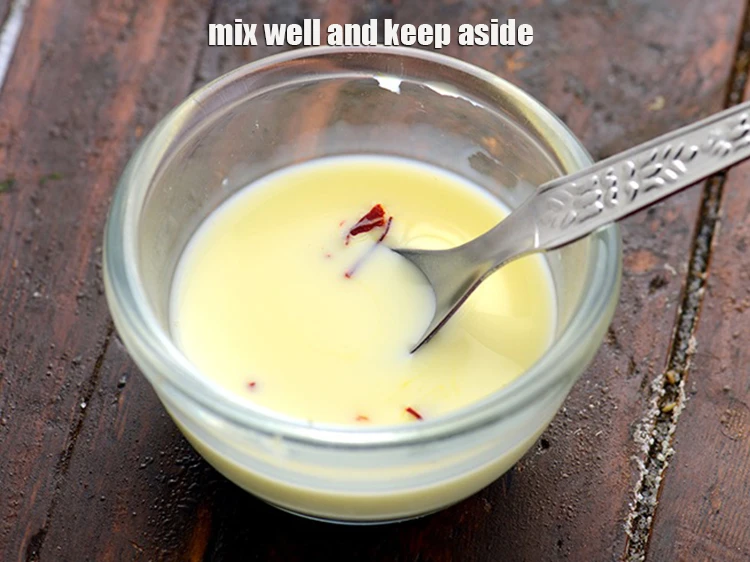Step 9 – <p><span style="background-color:rgb(255,255,255);color:rgb(0,0,0);">Mix well and keep aside.</span></p>