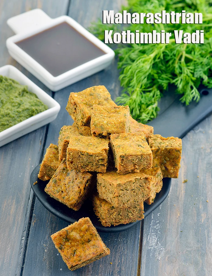 Step 12 – <p><strong>Maharashtrian Kothimbir Vadi Recipe, Deep- Fried</strong>.</p>