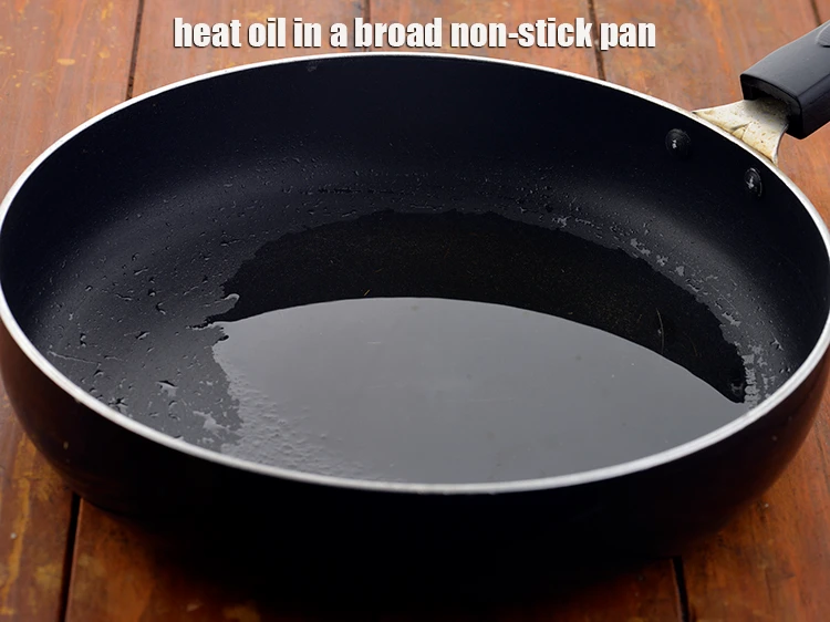 Step 1 – <p>To make the <strong>Baby Corn Hara Masala</strong>, <span style="background-color:rgb(255,255,255);color:rgb(0,0,0);">Heat the </span><a href="https://www.tarladalal.com/glossary-oil-671i"><u>oil</u></a><span style="background-color:rgb(255,255,255);color:rgb(0,0,0);">in a broad …