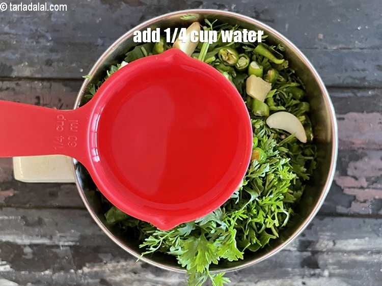 Step 8 – <p>Add a little water. We added 1/4 cup&nbsp;water.&nbsp;</p>