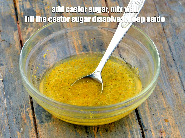 Step 5 – <p>Add <span style="background-color:rgb(255,255,255);color:rgb(0,0,0);">1 tbsp </span><a href="https://www.tarladalal.com/glossary-castor-sugar-279i"><u>castor sugar</u></a><u> </u><span style="background-color:rgb(255,255,255);color:rgb(0,0,0);">and mix well till the castor sugar …