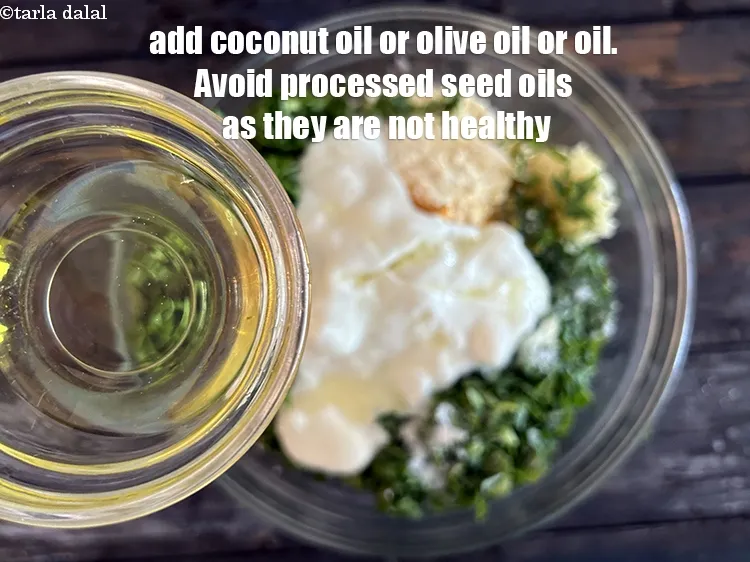 Step 42 – <p><span style="background-color:rgb(255,255,255);color:rgb(0,0,0);">Add 2 tsp coconut oil or&nbsp;olive oil or oil. Avoid processed seed oils as …