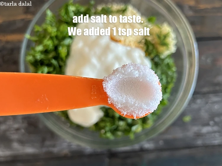 Step 14 – <p>Add salt to taste. We added 1&nbsp;tsp salt.</p>