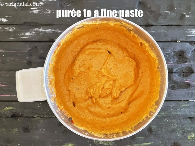 Step 18 – <p>Purée to a fine paste.</p>