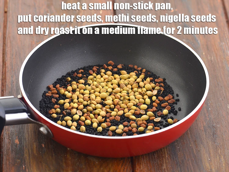 Step 1 – <p>To make the <strong>Paneer Achari Tikka, Indian Starter</strong>, <span style="background-color:rgb(255,255,255);color:rgb(0,0,0);">Heat a small non-stick pan put …