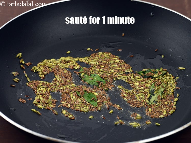Step 22 – <p>Sauté on a medium flame for 1 minute.</p>