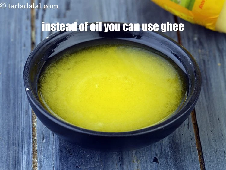 Step 24 – <p>Instead of oil you can use ghee.</p>