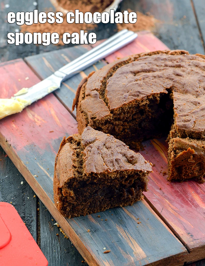 Step 25 – <p><strong>Indian style eggless chocolate sponge cake recipe</strong><span style="background-color:rgb(255,255,255);color:rgb(0,0,0);"> | </span><strong>eggless chocolate vegetarian sponge cake.</strong></p>