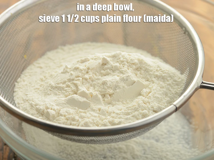 Step 1 – <p><span style="background-color:rgb(255,255,255);color:rgb(0,0,0);">For making the <strong>batter </strong>for <strong>Eggless Vanilla Cake Using Oil</strong>, in a deep bowl …