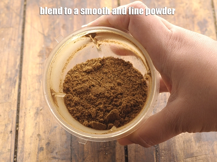 Step 7 – <p><strong>Blend</strong> to a smooth and fine powder. A coffee grinder or food processor also works …
