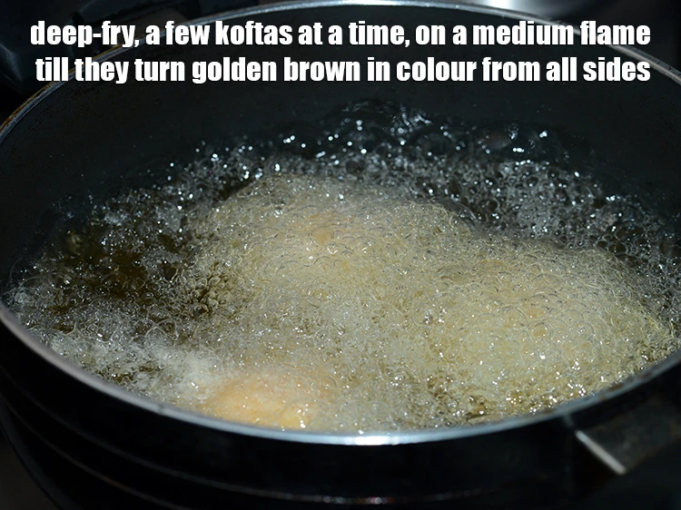 Step 9 – <p><span style="background-color:rgb(255,255,255);color:rgb(0,0,0);">Heat the </span><a href="https://www.tarladalal.com/glossary-oil-671i"><u>oil</u></a><span style="background-color:rgb(255,255,255);color:rgb(0,0,0);"> in a deep non-stick pan and deep-fry, a few …