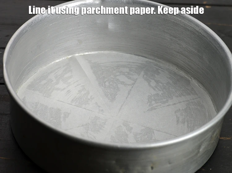 Step 10 – <p><span style="background-color:rgb(255,255,255);color:rgb(0,0,0);">Line it using parchment paper.</span></p>