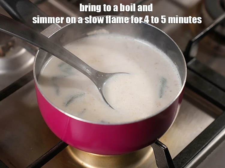 Step 12 – <p><span style="background-color:rgb(255,255,255);color:rgb(0,0,0);">Bring to a boil and simmer on a slow flame for 4 to 5 …