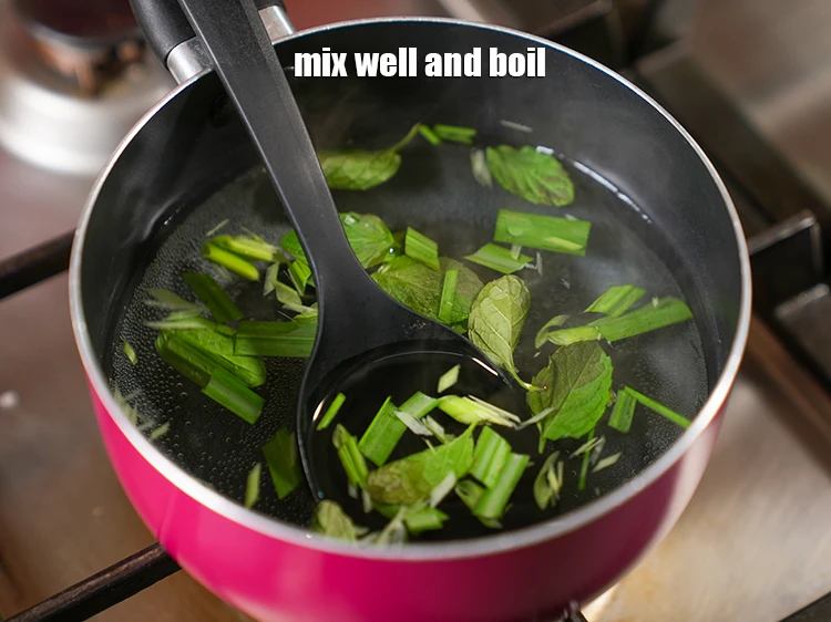 Step 6 – <p><span style="background-color:rgb(255,255,255);color:rgb(0,0,0);">Mix well and boil.</span></p>