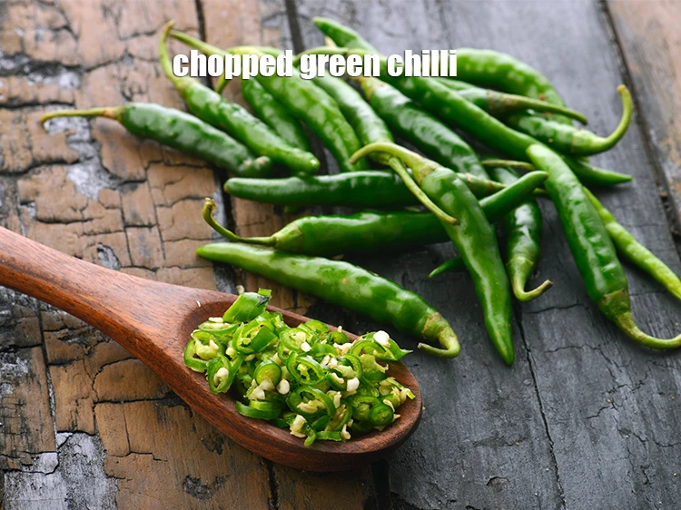Step 19 – <p>Chilli powder can be replaced with <strong>green chillies</strong>.</p>