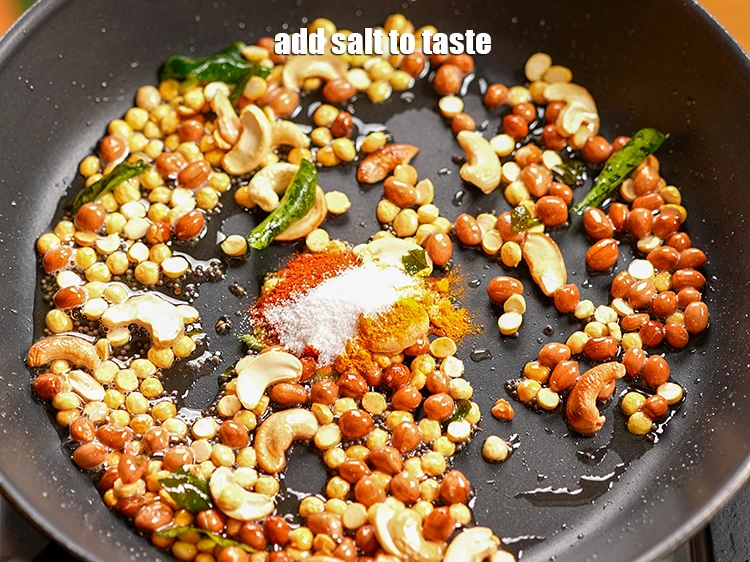 Step 12 – <p>Add the <a href="https://www.tarladalal.com/glossary-salt-namak-table-salt-418i"><u>salt </u></a>to taste.</p>