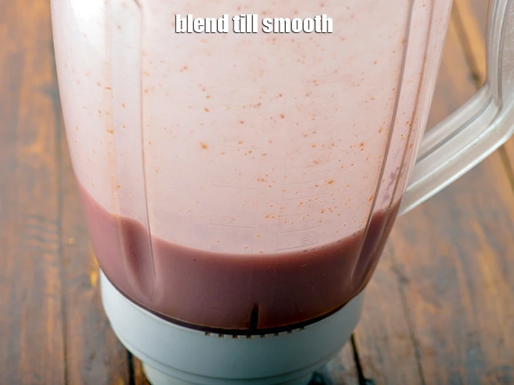 Step 5 – <p><span style="background-color:rgb(255,255,255);color:rgb(0,0,0);">Blend till smooth.</span></p>