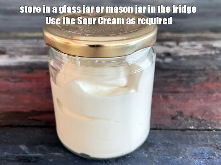Step 16 – <p>Store <strong>Indian style sour cream | &nbsp;sour cream made with fresh cream | sour cream …