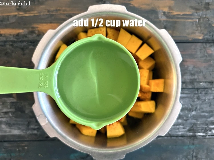 Step 16 – <html><head></head><body><p>Add&nbsp;½ cup of water.</p></body></html>