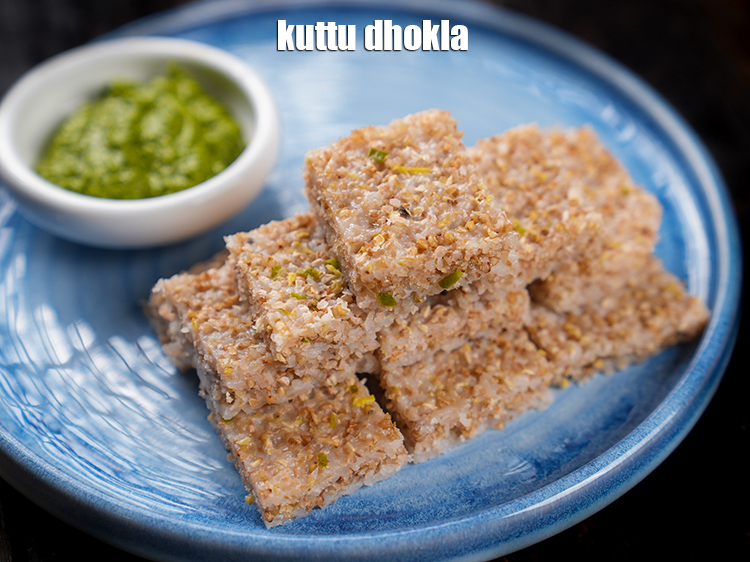 Step 30 – <p>Serve <strong>healthy buckwheat dhokla</strong>&nbsp;immediately with some green chutney.</p>