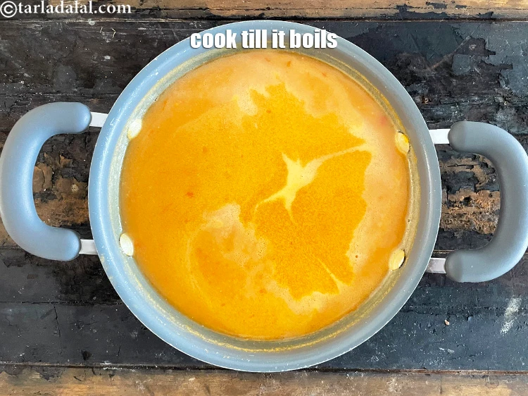 Step 28 – <p>Cook on a medium flame for 4 to&nbsp;minutes till you get one boil, while stirring …