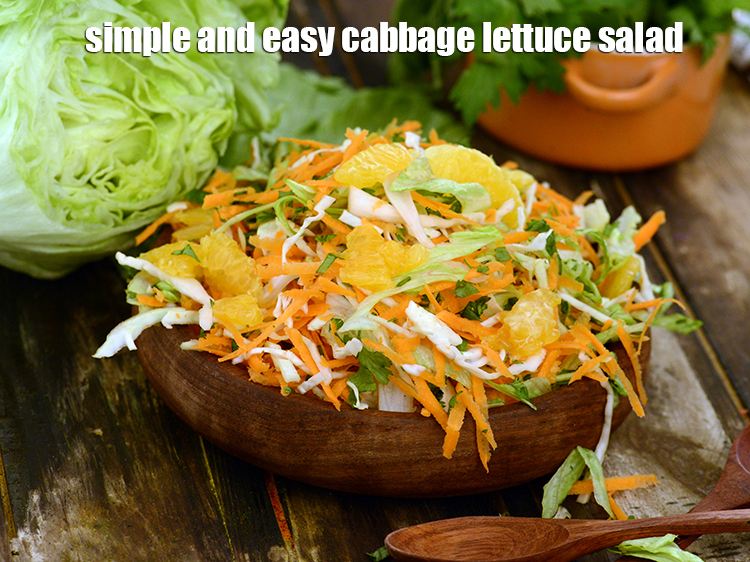 Step 24 – <html><head></head><body><p>Serve <strong>cabbage carrot and lettuce salad recipe | simple and easy cabbage lettuce salad | …