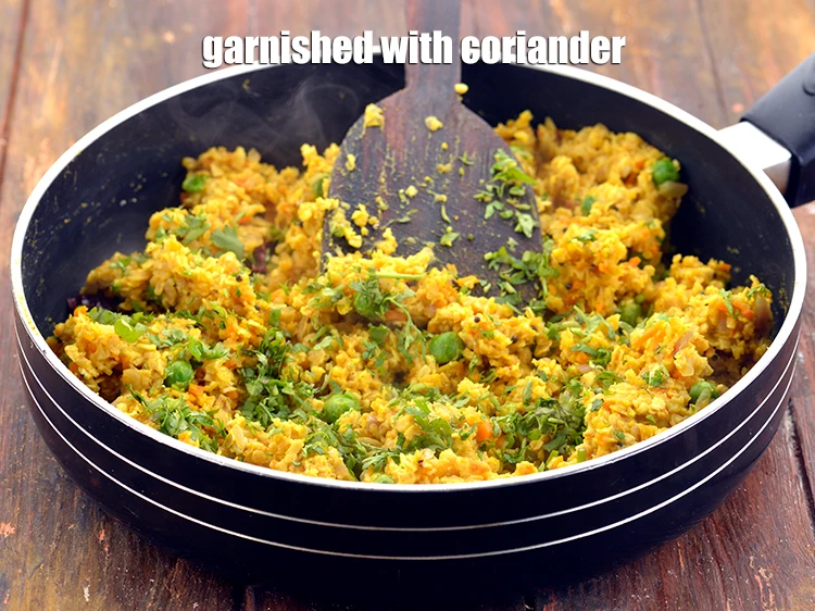 Step 24 – <p><span style="background-color:rgb(255,255,255);color:rgb(0,0,0);">Add </span>2 tbsp finely <a href="https://www.tarladalal.com/glossary-coriander-dhania-kothmir-369i#ing_2365"><u>chopped coriander (dhania)</u></a><u> a</u><span style="background-color:rgb(255,255,255);color:rgb(0,0,0);">nd our fibre-rich V</span><strong>egetable</strong><span style="background-color:rgb(255,255,255);color:rgb(0,0,0);"> …