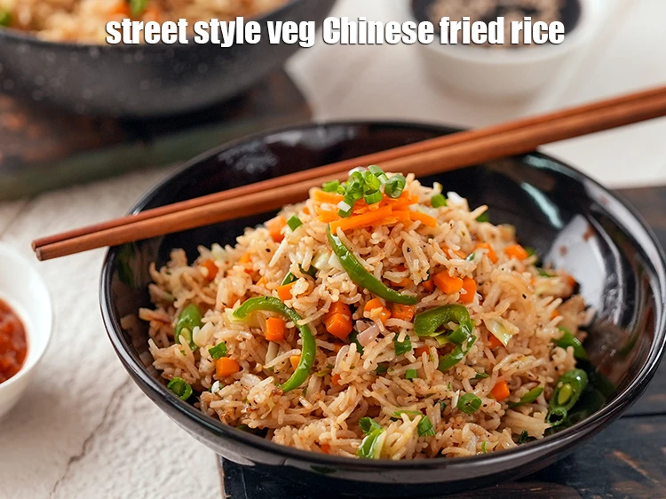 Step 18 – <p>Serve <strong>fried rice recipe | Chinese veg fried rice | street style veg Chinese fried …
