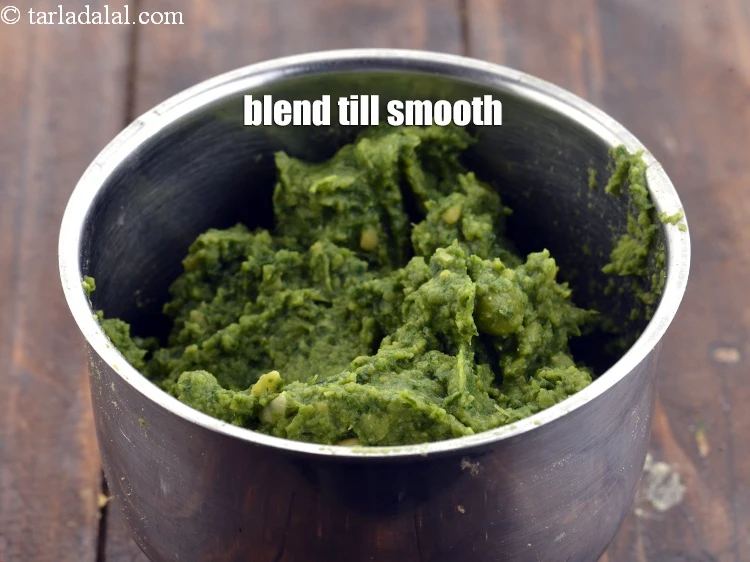 Step 18 – <p>Blend till smooth without using any water.&nbsp;</p>