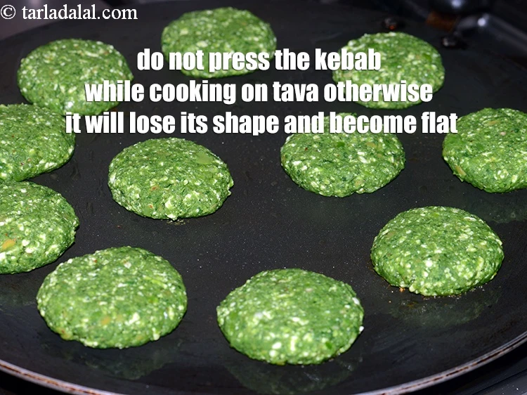 Step 30 – <p>Do not press the kebab while cooking on tava otherwise it will lose its shape …