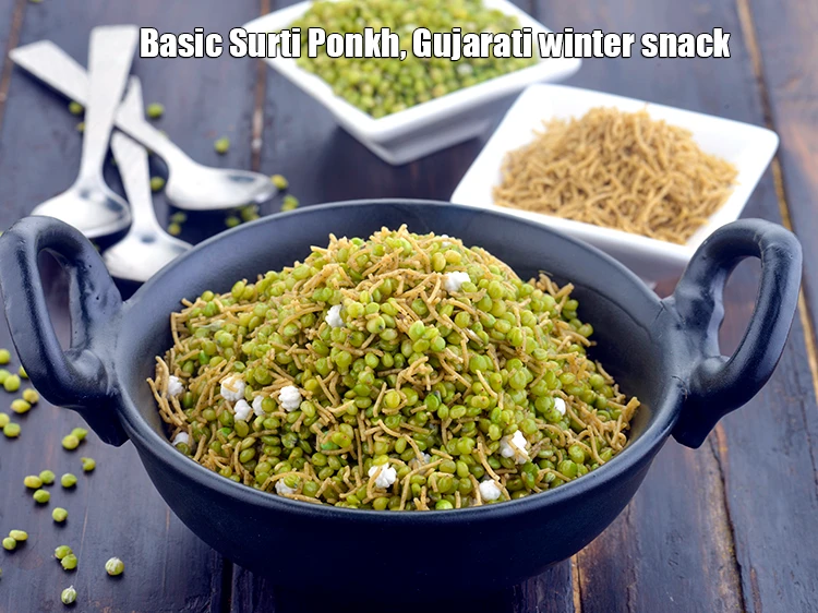 Step 4 – <p><span style="background-color:rgb(255,255,255);color:rgb(0,0,0);">Serve </span><strong>Basic Surti Ponkh | Gujarati winter snack |&nbsp;</strong><span style="background-color:rgb(255,255,255);color:rgb(0,0,0);">immediately</span></p>