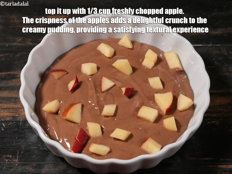 Step 9 – <p>Top it up with 1/3 cup freshly <a href="https://www.tarladalal.com/glossary-chopped-apple-56i">chopped apple</a>.&nbsp;The crispness of the apples adds …