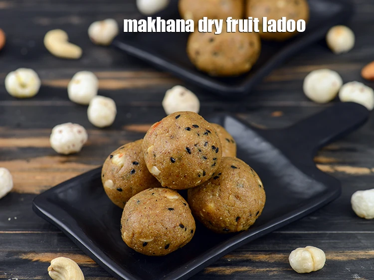 Step 29 – <p>Serve&nbsp;<strong>makhana ladoo</strong><span style="background-color:rgb(255,255,255);color:rgb(0,0,0);"> | </span><strong>makhana dry fruit ladoo</strong><span style="background-color:rgb(255,255,255);color:rgb(0,0,0);"> | </span><strong>makhana laddu</strong><span style="background-color:rgb(255,255,255);color:rgb(0,0,0);"> | </span><strong>makhana …