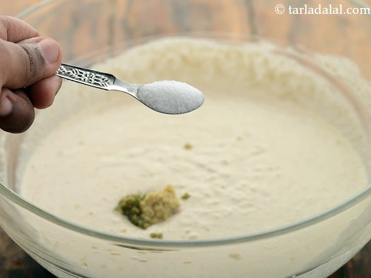 Step 10 – <p>Add the salt.</p>