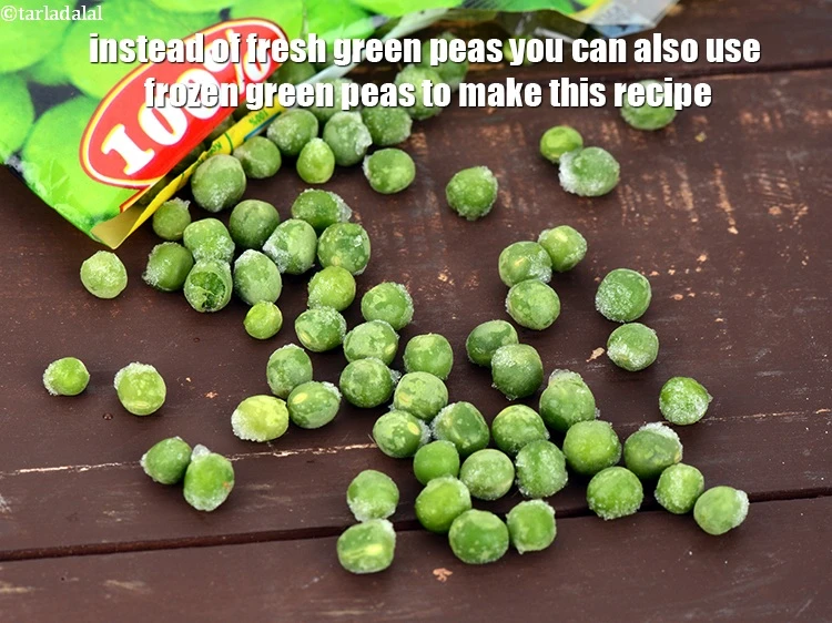Step 41 – <p>Instead of <strong>fresh green peas</strong> you can also use <strong>frozen green peas</strong> to make this …