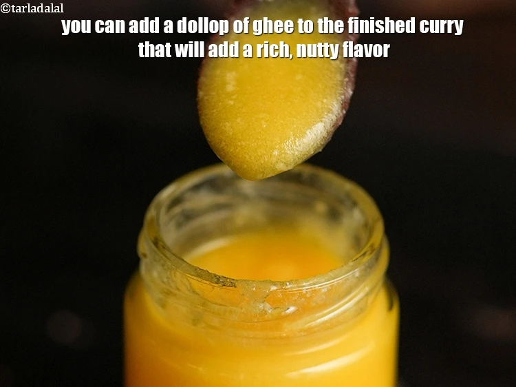 Step 42 – <p>You can add a dollop of ghee to the finished curry that will add a …