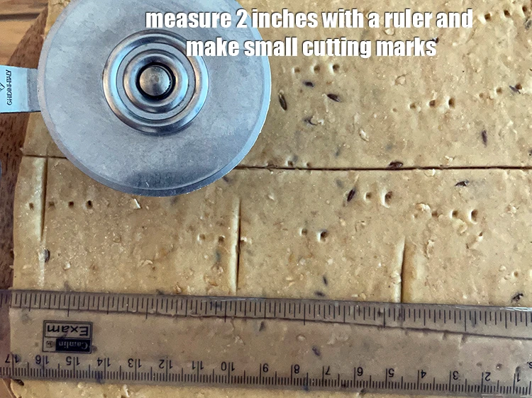 Step 21 – <p>Measure 2 inches with a ruler and make small cutting marks. If you wish you …