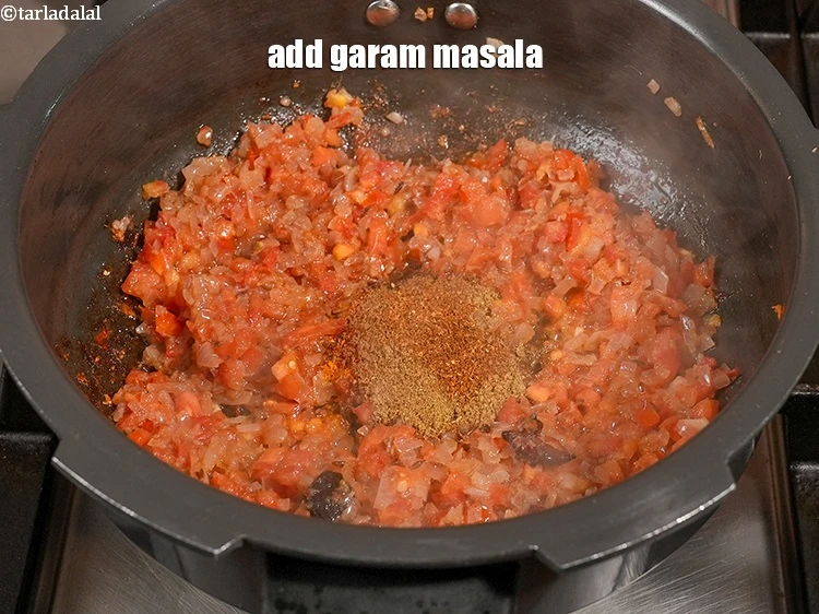 Step 19 – <p>Add 1/4 tsp <a href="https://www.tarladalal.com/glossary-garam-masala-296i">garam masala</a>.</p>