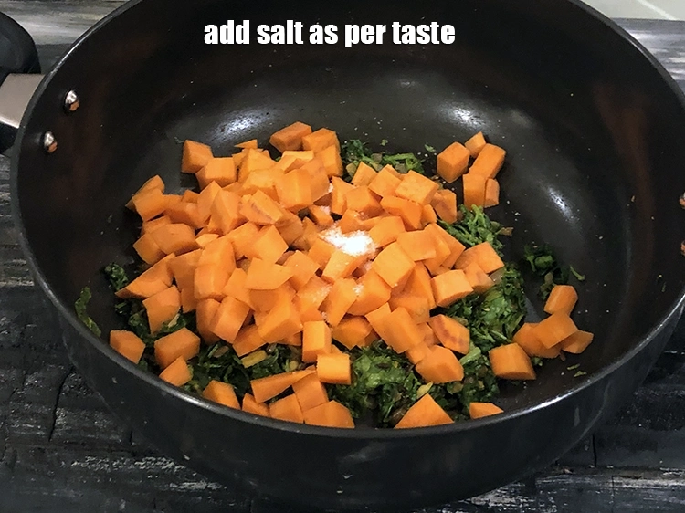 Step 12 – <p>Add the <a href="https://www.tarladalal.com/glossary-salt-namak-table-salt-418i"><u>salt </u></a>to taste.</p>