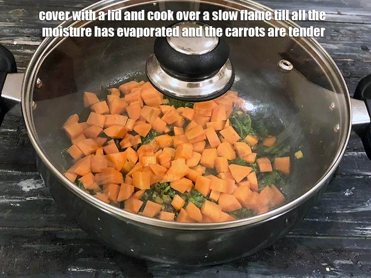 Step 14 – <p>Mix well and cover and cook for 7 to 8 minutes, while stirring occasionally.</p>