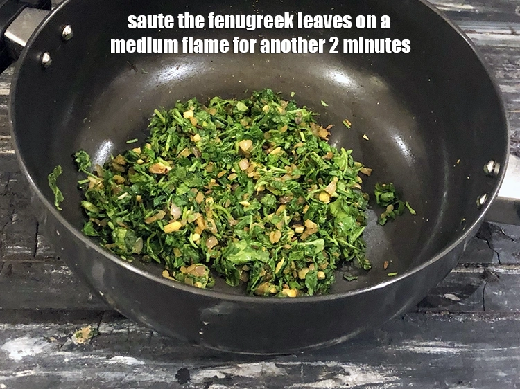 Step 10 – <p>Mix well and <strong>cook</strong> on a medium flame for 1 to 2 minutes, while stirring …