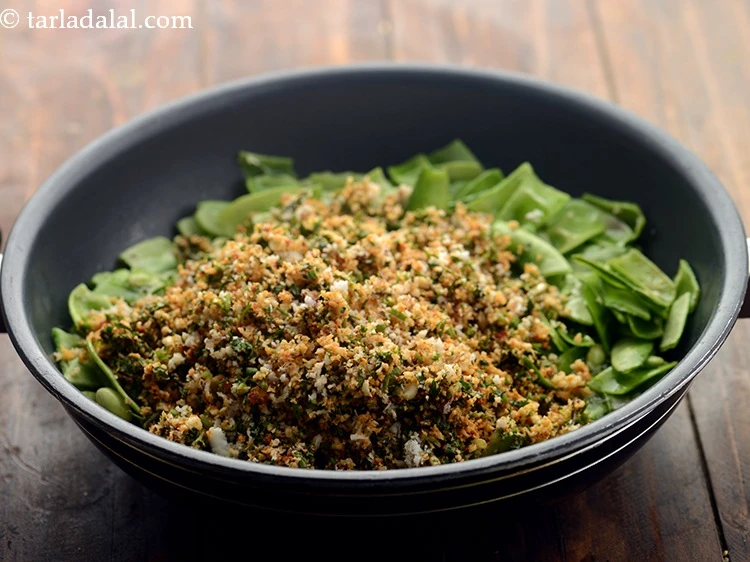 Step 10 – <p>Add coconut coriander paste. Learn how to make<a href="https://www.tarladalal.com/coconut----coriander-masala-38225r"> coconut coriander paste</a> step by step.&nbsp;</p>