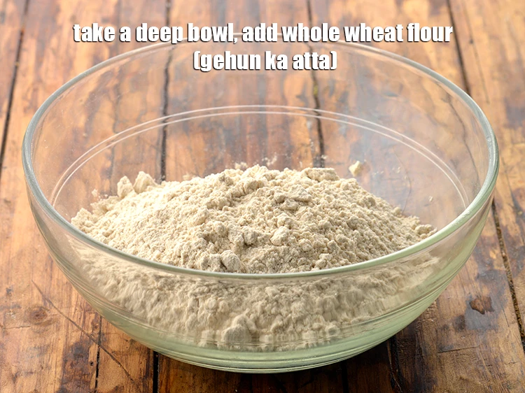Step 2 – <p>To make the dough for the&nbsp;<strong>thepla </strong>take a deep bowl and add the 3 cups …