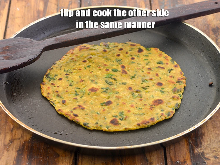 Step 25 – <p><strong>Flip</strong> and <strong>cook</strong> the other side in the same manner.</p>