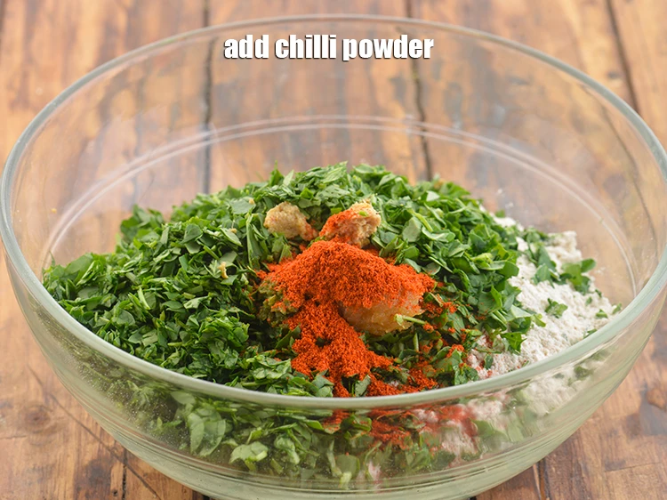 Step 7 – <p>Now add the 1 1/2 tsp <a href="https://www.tarladalal.com/glossary-chilli-powder-red-chilli-powder-339i"><u>chilli powder</u></a>. You can increase or decrease the …