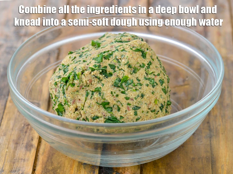 Step 1 – <p>To make the <strong>Rajgira Buckwheat Brown Rice Flour Khakhra</strong>, <span style="background-color:rgb(255,255,255);color:rgb(0,0,0);">in a deep bowl, put …