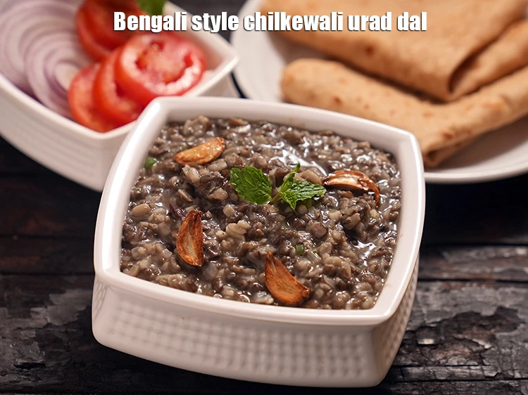 Step 21 – <p>Serve <strong>khalo dal recipe | Bengali style chilkewali urad dal | healthy urad ki dal …